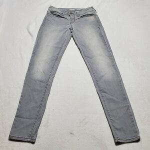 Denizen From Levis Womens Jeans Jegging Low Rise Stretch Pockets Size 3 W26 Grey